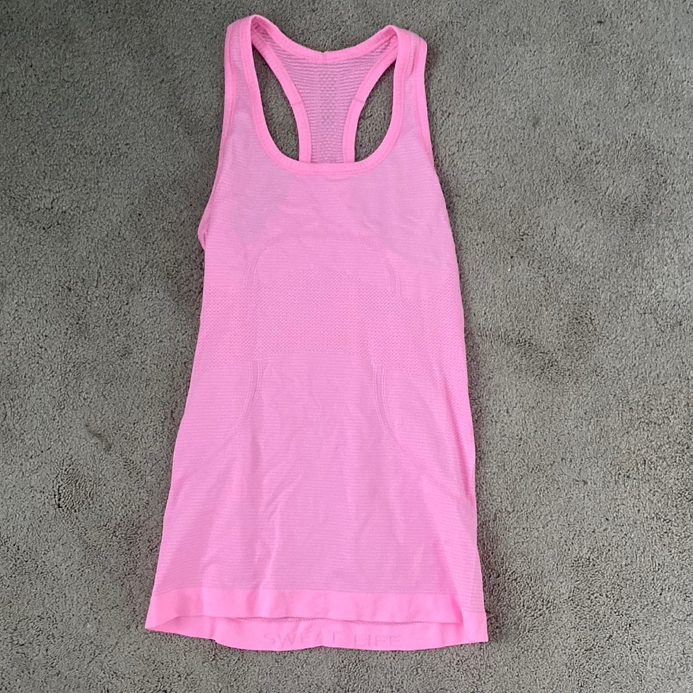 Lululemon Pink Swiftly Tech Racerback Size 6